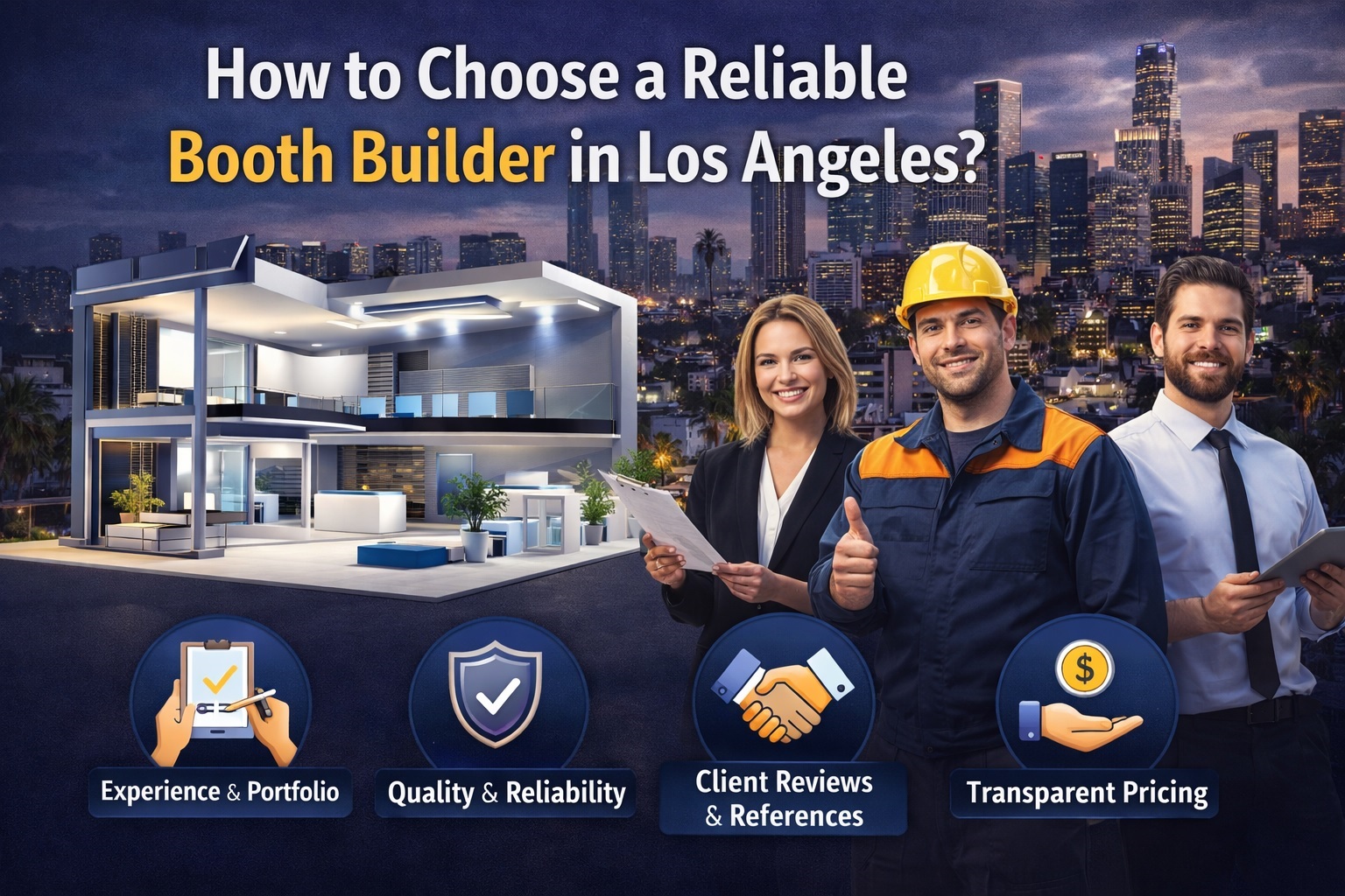 How to Choose a Reliable Booth Builder in Los Angeles?